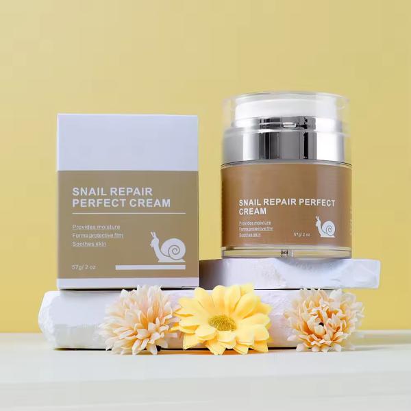Reparación de caracoles Calmante para la cara Crema hidratante Elimina las arrugas Mucina Crema contra las arrugas