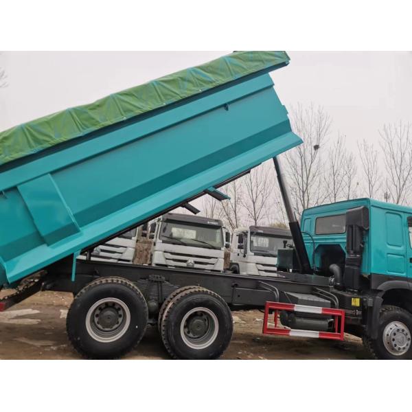 Los camiones resistentes usados que el modo especial de la impulsión del color 6×4 dejó las 13 toneladas derechas cargan el transporte de la mina del peso