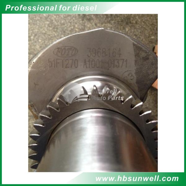 High Precision Diesel Engine Crankshaft 3968164 For Cummins QSB6.7 Long Life Time