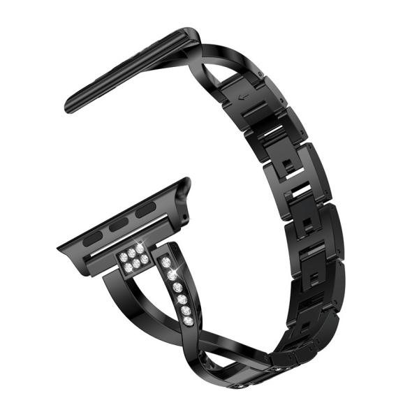 Relógio do diamante X Diamond Metal Zinc Alloy For Apple da correia do Smart Watch