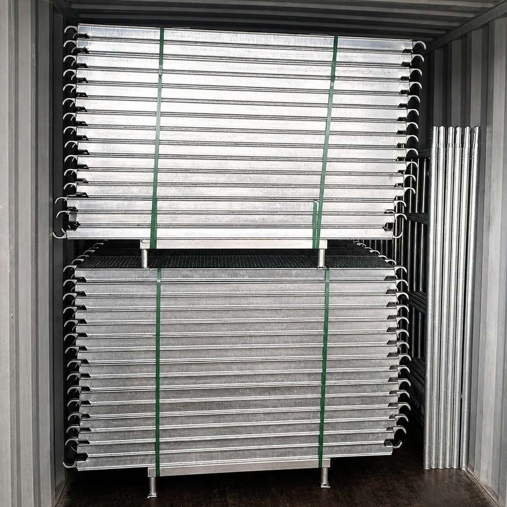 Galvanized H Frame Scaffold with 10kN - 35kN Load Capacity and Quick Assembly for Construction