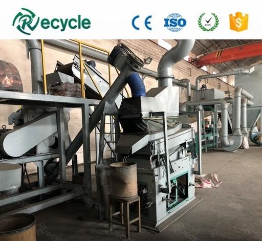 Instalação avançada de reciclagem de baterias de lítio para separação automática de baterias de veículos elétricos