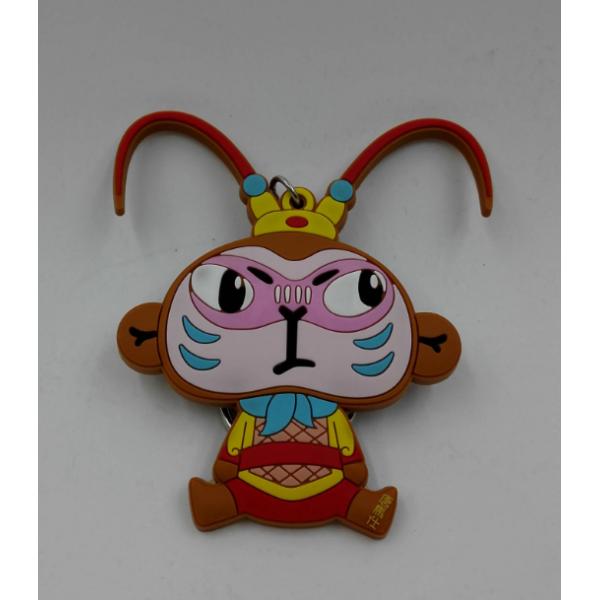 Promotional Soft PVC Keying / Silicone Cartoon Keychain / Rubber Key Chain PVC Rubber Keychain