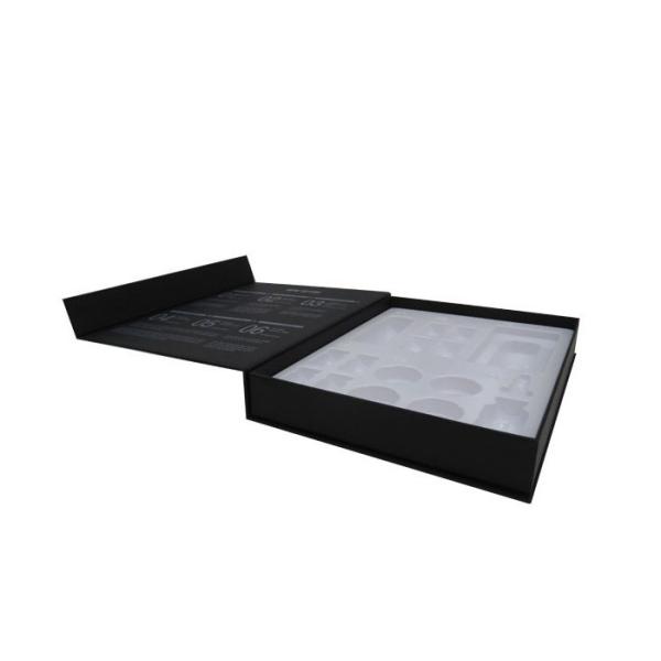 Eco Friendly Flat Pack Rigid Gift Boxes With EVA Foam Insert Multi Colored