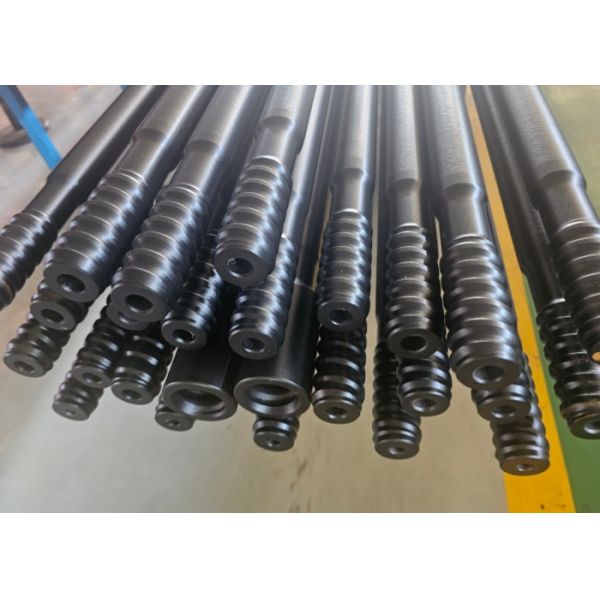 T45-H35-R38 Threaded rock drilling rod 2700mm for  Tunnel drifting