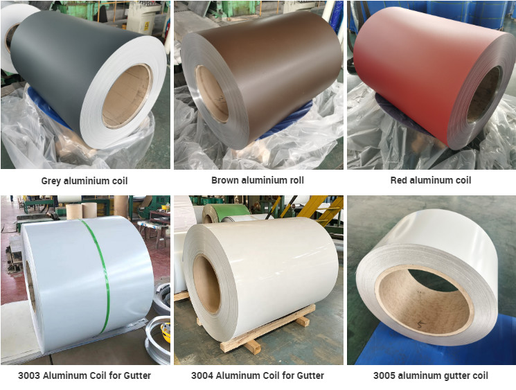 1060 1050 1100 Pvc Prepainted покрывая катушка листа цвета алюминиевым покрытая цветом для сточной канавы