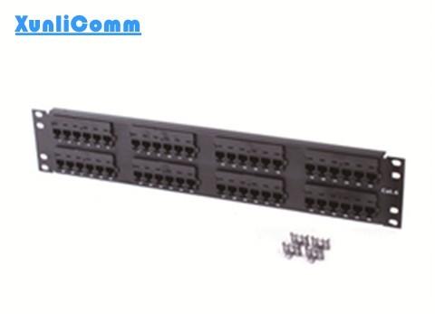 Amp Style Network Patch Panel , Cat6 Rj45 Patch Panel Good Repeatability