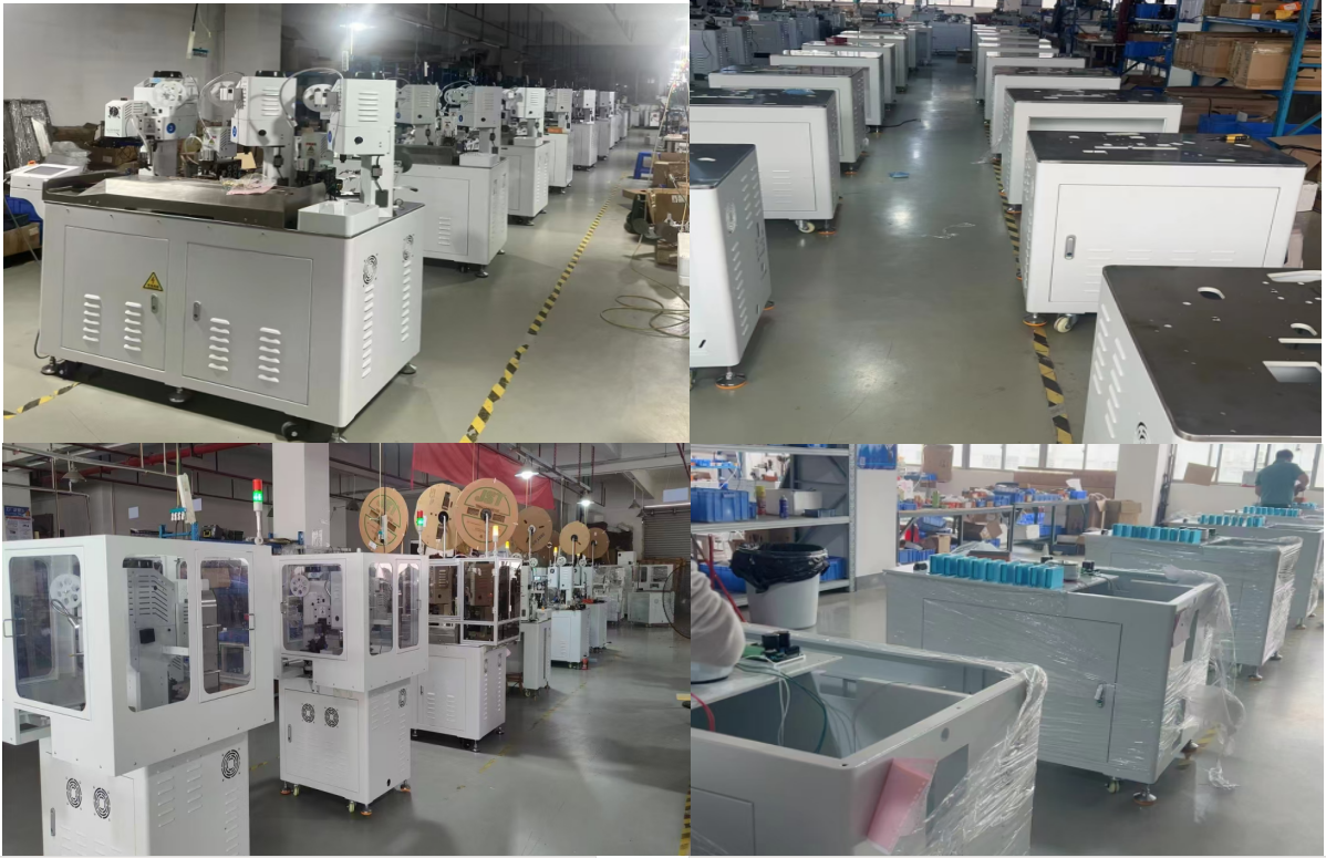 Multi Core Cable Cutting Machine 7 Inch Touch Screen Cable Cut And Strip Machine