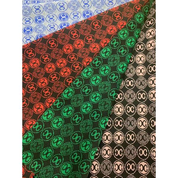 3D Woven Jacquand 100% Polyester Fabrics waterproof for 2023 Fashion women Dress designs Static-free AOZ 0