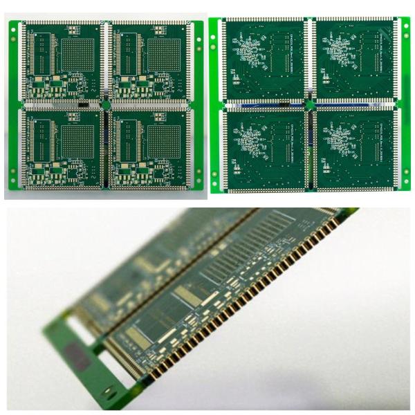 дизайн 1.5oz Pcb Hdi маски припоя 2.0mm зеленый золото 3u погружения 4 слоев