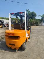 Good Working Condition Used TCM FD30 Forklift Three Door Frame With Lifting Height 4.5 Meters