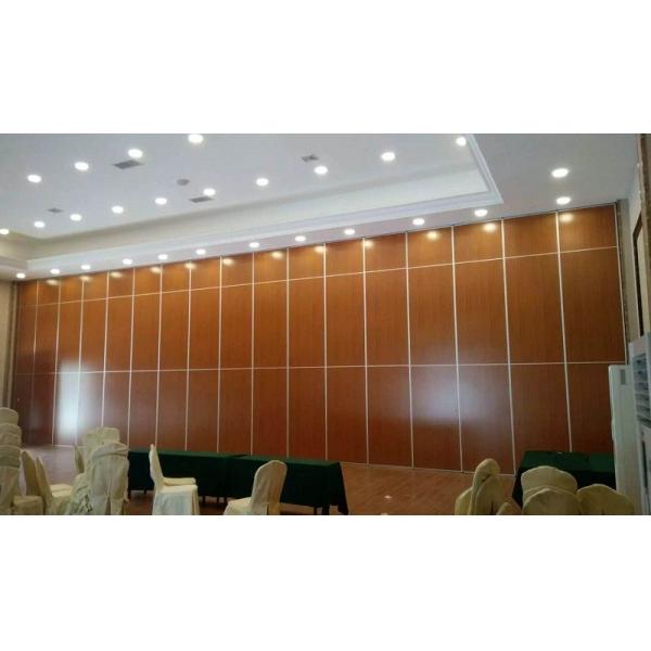 Двери деревянной перегородки меламина поверхностные, передвижные складывая рассекатели комнаты