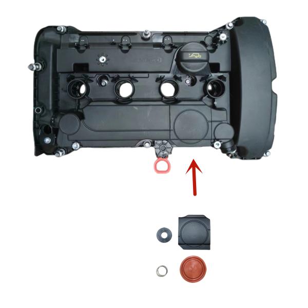 Couvercle de la chambre de soupape d'auto Couvercle de soupape d'air pour Peugeot Citroen OE 9812828980 9805712480 9807146180 9813712580