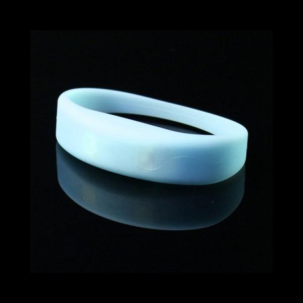 Glow Motion Lighted Rfid Silicone Wristband , Luces Concierto Rfid Bracelet For Events