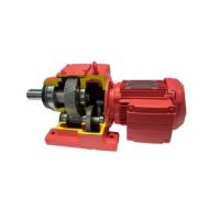 RF87 Unités de réducteurs à moteur à engrenages hélicoïdaux avec arbre de sortie pour dragues / escaliers mécaniques