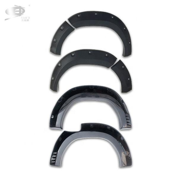 Simple ODM Car Fender Flares Double Cab Pocket Style For Toyota Revo 2015-2018