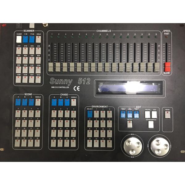 Professional Sunny 512 Controller DMX 512 Console Pro Stage Lighting with MA Command Wing