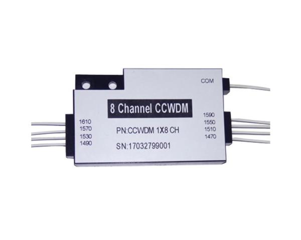 4 à 8 canaux CCWDM CWDM Mux Demux Multiplexeurs à fibre optique pour télécommunications