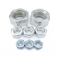 M10 DIN 934 Noix hexagénaires enduites de zinc finition M6-M36 Classe 4.8 8.8 10.9 12.9 pour les bâtiments