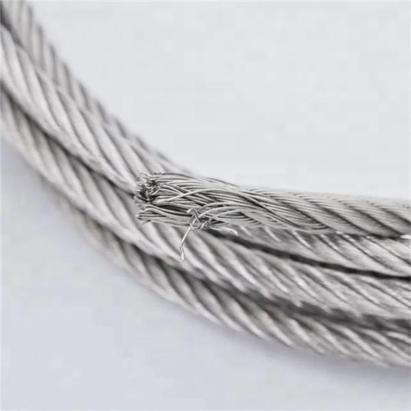 600FT T316 Stainless Steel Cable 1/8 Inch Diameter Garden Decorations 7 x 7 Strands Construction Wire Rope with Cutter