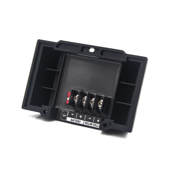 12A 12V 24V Smart PWM Contrôleur de charge solaire manuel Batterie LiFePO4 compatible