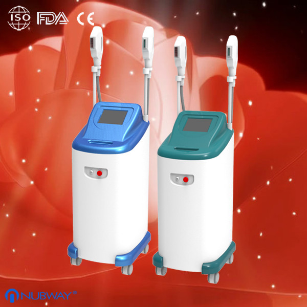 Newest two handles elight hair removak spa shr ipl hair removal