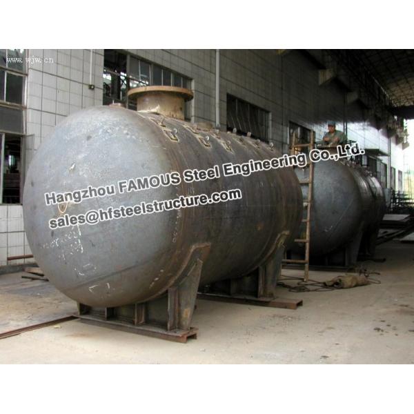 Equipo vertical industrial de acero del tanque de almacenamiento del recipiente del reactor de Galanized