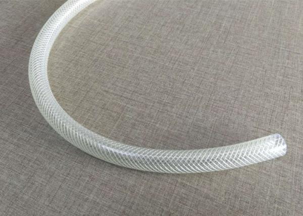 High Pressure Braided Hose , PVC Clear Reinforced Hose Pipe For Water Delivery