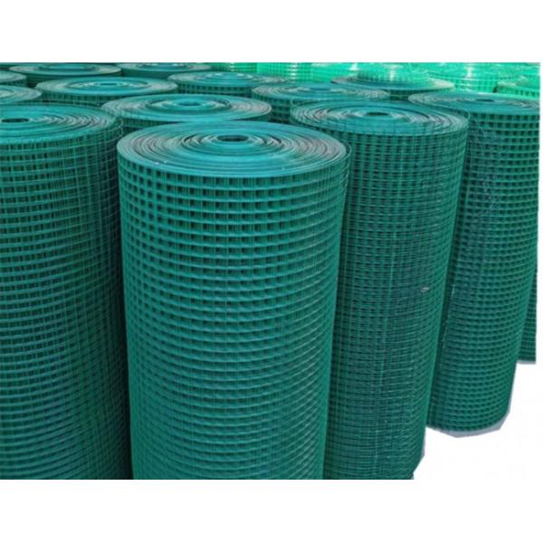 Противоржавеющая зеленая черная синяя сварная проволочная сетка для ограждения садов / стадионов