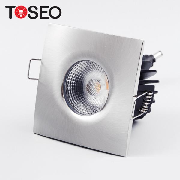 cool white Recessed IP65 LED Fire Rated Bathroom Downlights 10 Wattage AC 220V