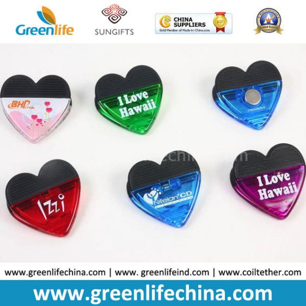 Personalized Advertising Paper Clip W/Magnet Big Size Stationery Clip Holders