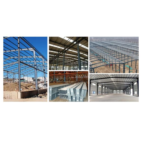 Prefab Steel Structure Farm Shed For Goat Sheep Chicken House Farm House Modern Traditional