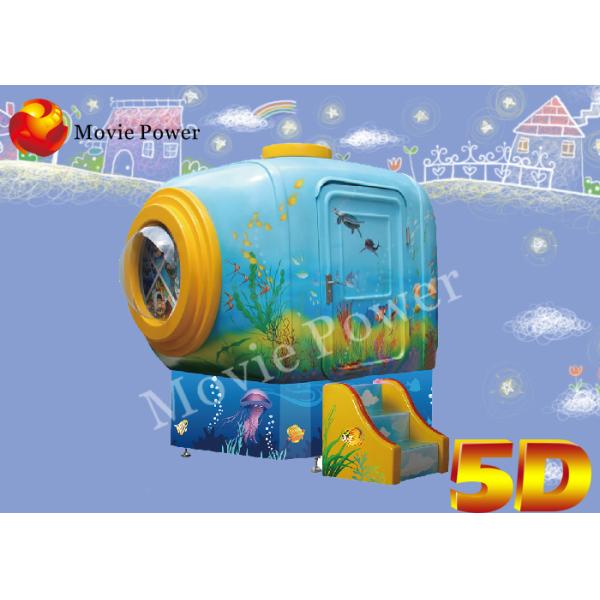 Small Space Great Experience 2 Seat 5D Mini Cinema With Smoke / Wind Effects