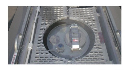 Carbon Steel Tank Manlid Truck Spare Parts Manhole Cover GETC801TB -500