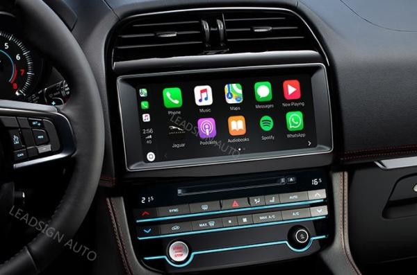 Easy Control JAGUAR Apple CarPlay Interface For F Pace Iphone Apps Use