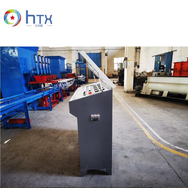 Línea de producción de paredes exteriores de piedra artificial automática de la máquina de rellenar del dosificador del cemento