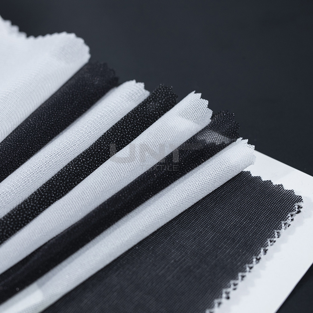 Lightweight Durable Warp Knitted Interlining with Double Side Coating for Fashion Garments