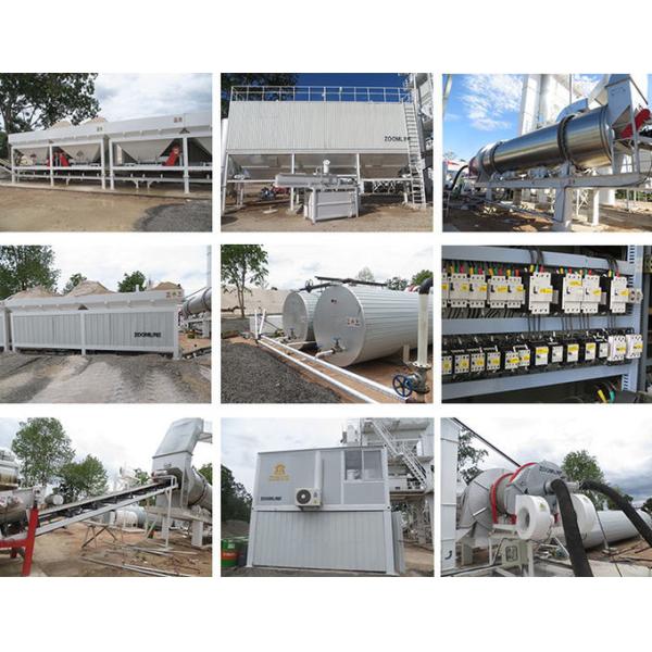 завод смешения партиями битума 100tph