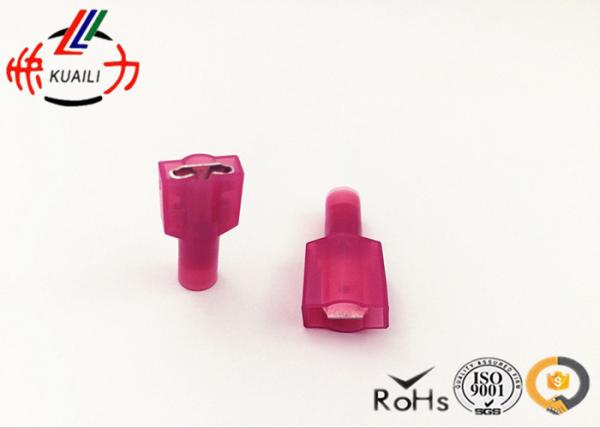Nylon Brass insulated spade connectors / electrical spade connectors male and female