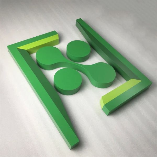 Custom Stainless Steel Painted Letters Metal Sign for Commercial Branding