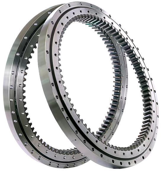 PC200-6 6D95 Crawler Excavator Parts Swing Bearing Slewing Bearing Komatsu Excavator Swing Mechanism Parts