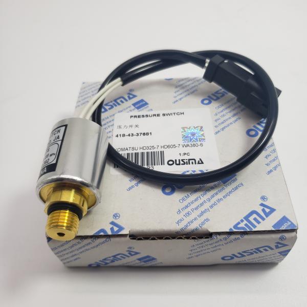Pressure Switch 418-43-37681 For Komatsu HD325-7 HD605-7 WA380-6