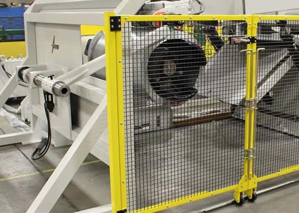 60KW Silo Roll Forming Equipment With Protect Cover 2 Punching Stations