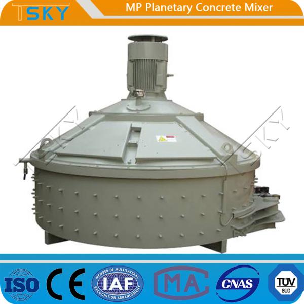 Descarregando rapidamente o misturador 3000L concreto industrial