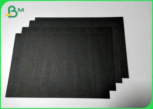 Material de grande resistência das bolsas do cartão preto sem revestimento não