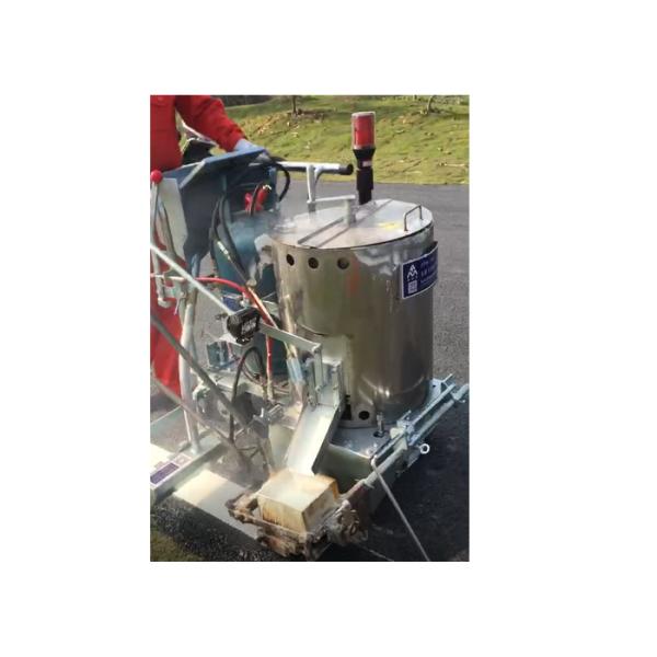 Spray 115kg Thermoplastic Road Line Painting Machine