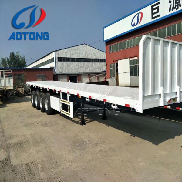 20FT / 40FT / 45FT Shipping Container Transport Flatbed Type Truck Trailers