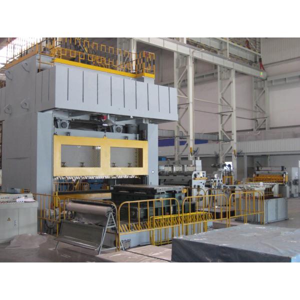 High Speed PLC Reliable Fine Blanking Machine , Coil Processing Equipment