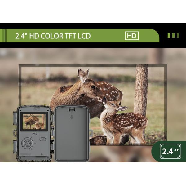 2.4 Inch Screen Wireless 4G LTE Hunting Camera 4MP CMOS Sensor Cellular Trail Camera