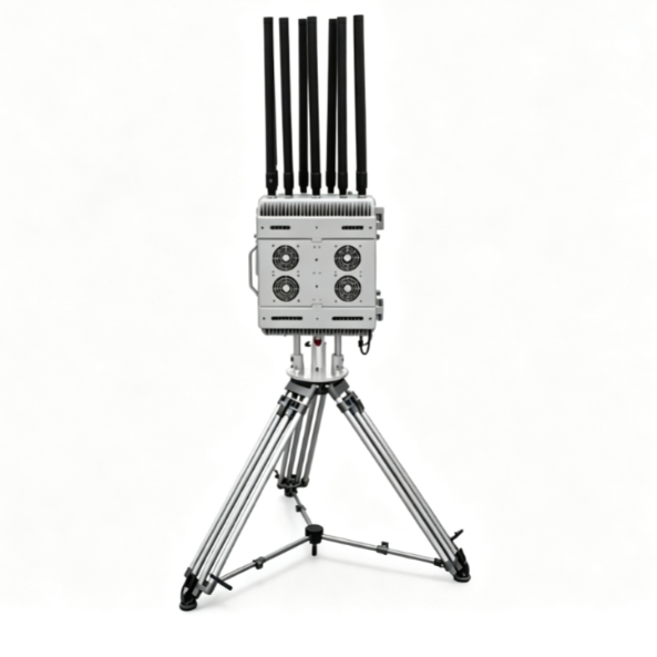 10 8 12 16 Channel 400-1100MHz Fixed Anti Drone Detection Jammer 5km Range